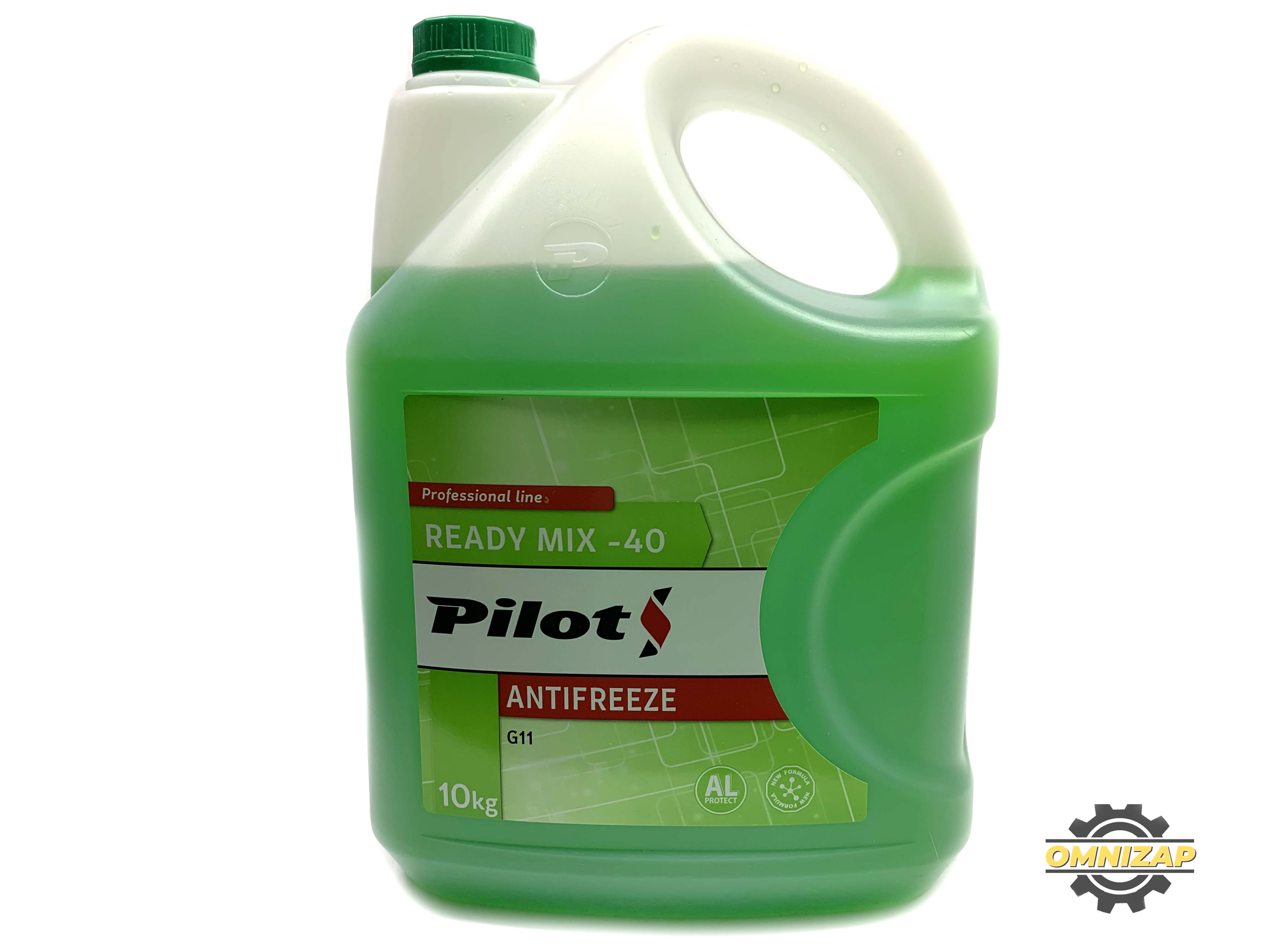 Антифриз PILOTS Green Line 40 G11 готовый -40C зеленый 10 кг 3203