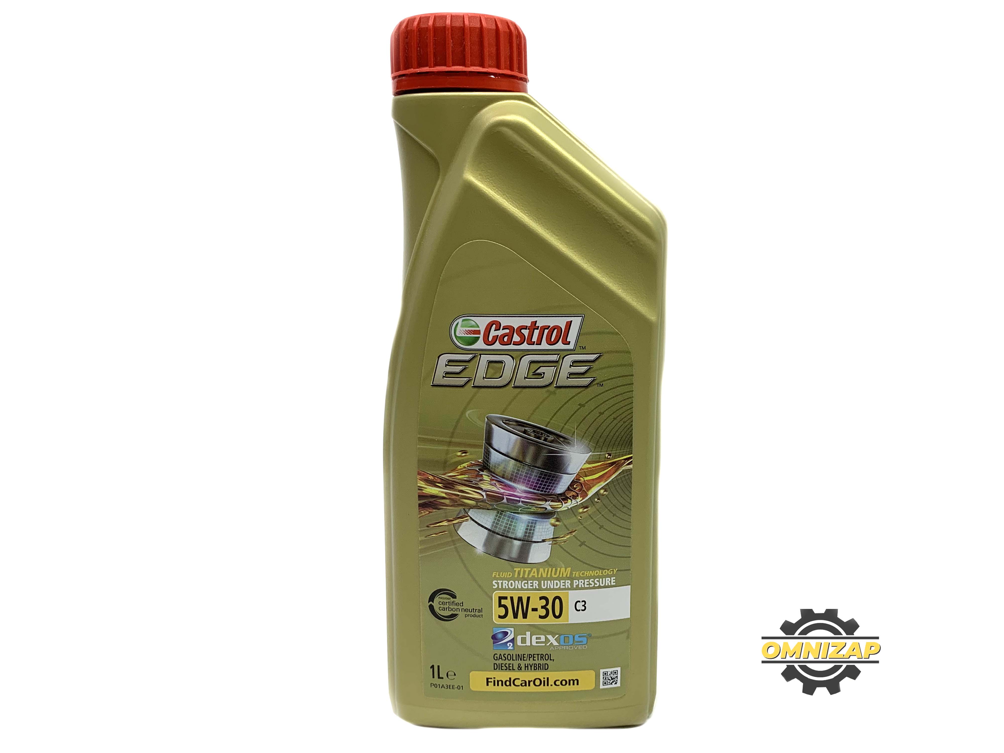 Масло моторное Castrol EDGE 5W-30 C3 синтетическое 1 л 15A569