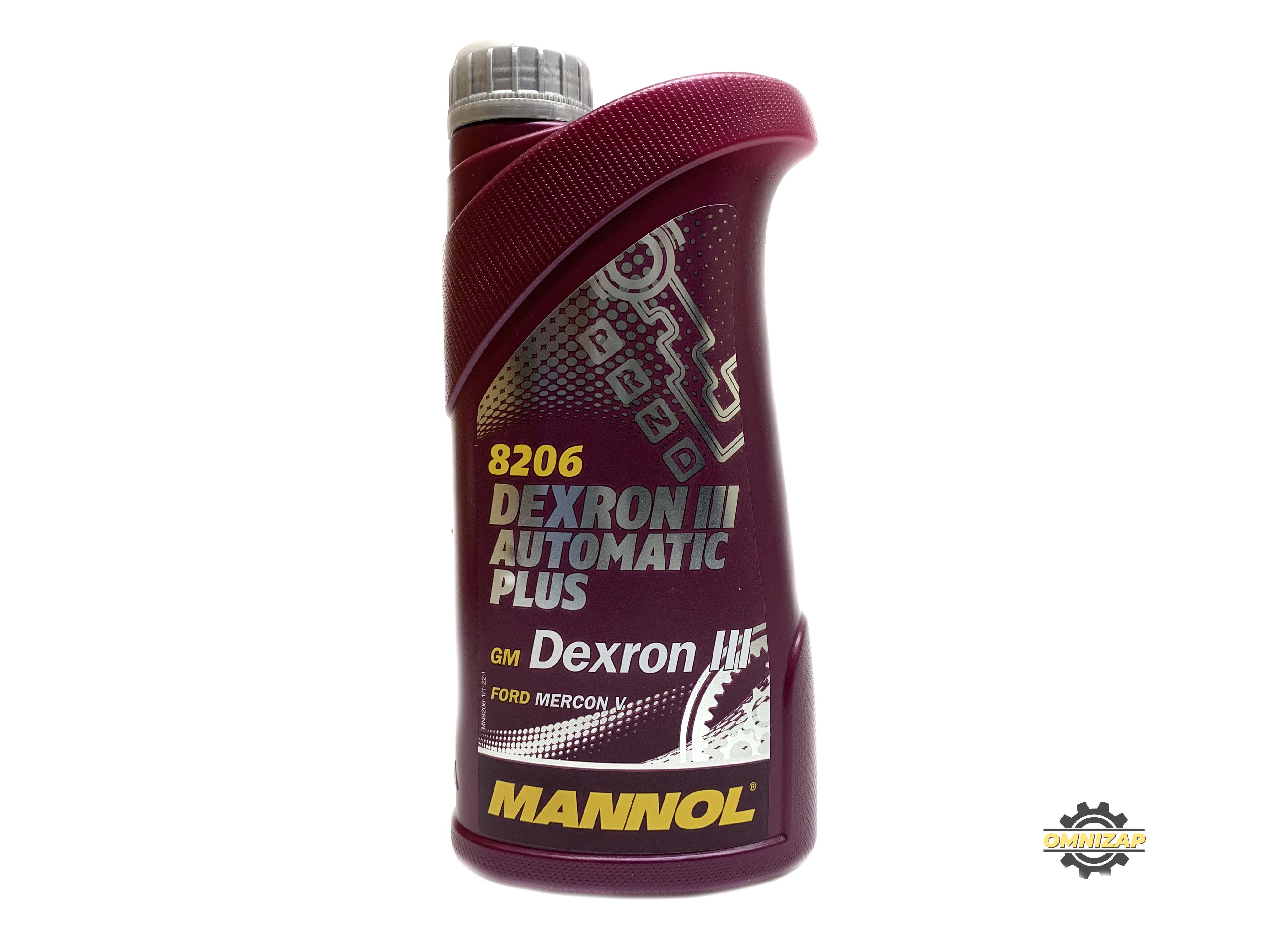 Масло трансмиссионное Mannol ATF Dexron III синтетическое 1 л 1335