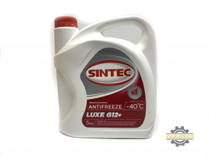 Антифриз Sintec LUXE G12+ готовый -40C красный 5 кг 614500