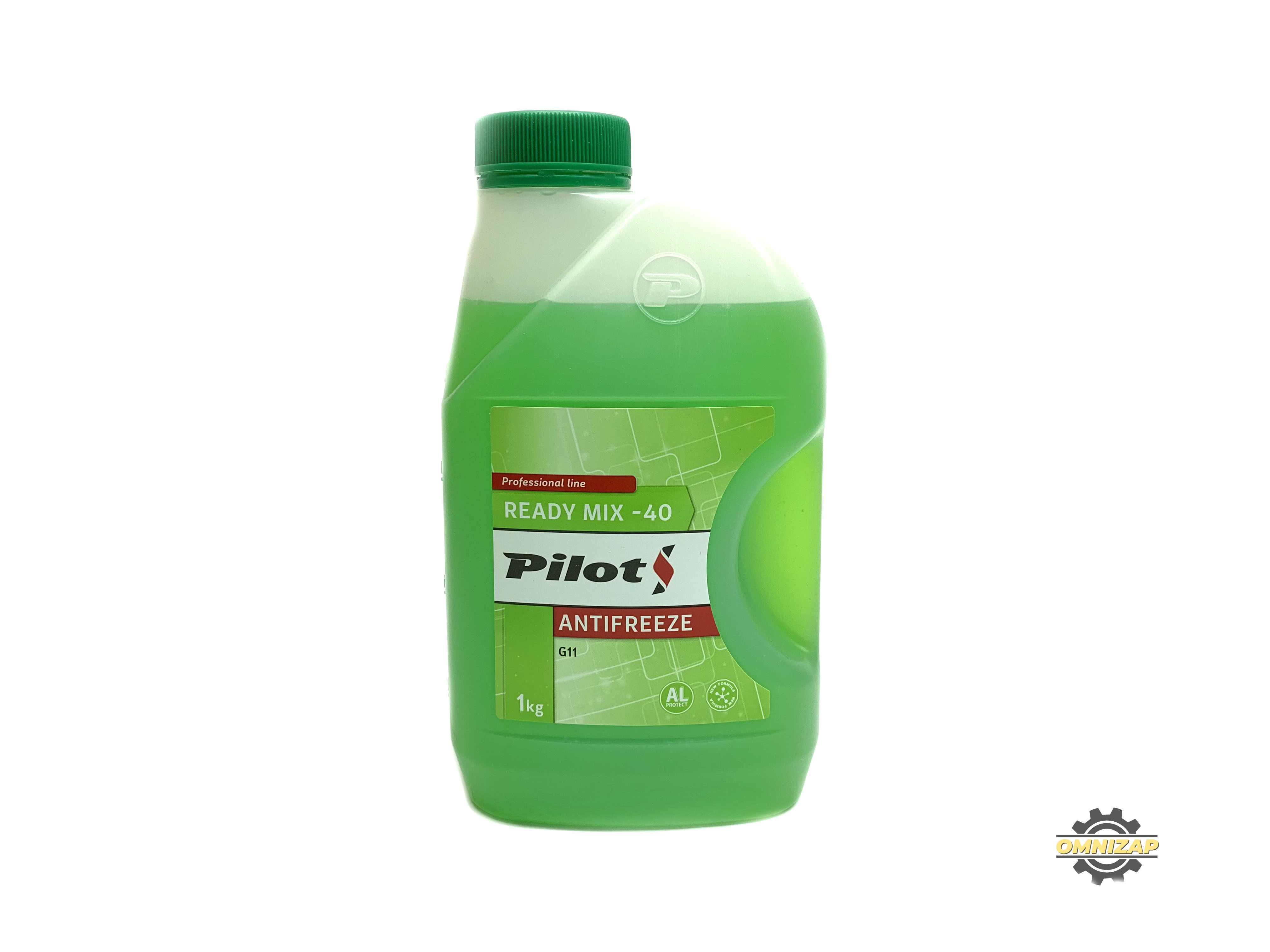 Антифриз PILOTS Green Line 40 G11 готовый -40C зеленый 1 кг 3205